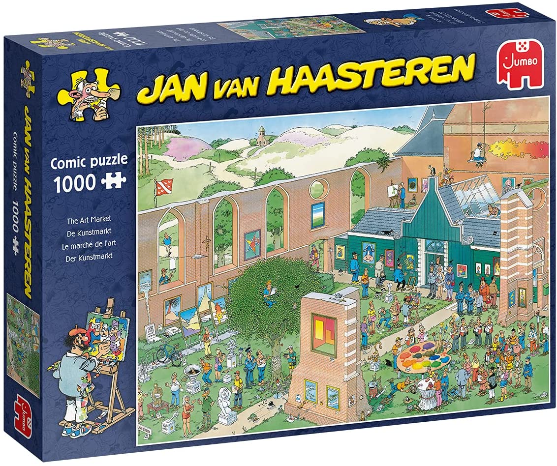 Jan Van Haasteren The Art Market Jigsaw Puzzle