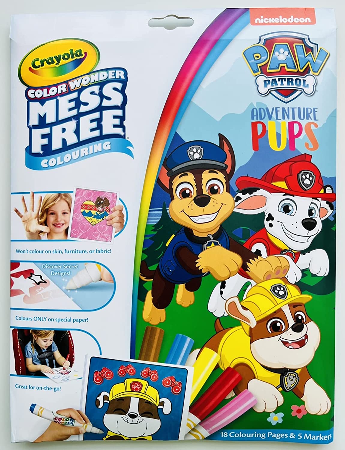 Crayola Paw Patrol Mess Free Colour Wonder