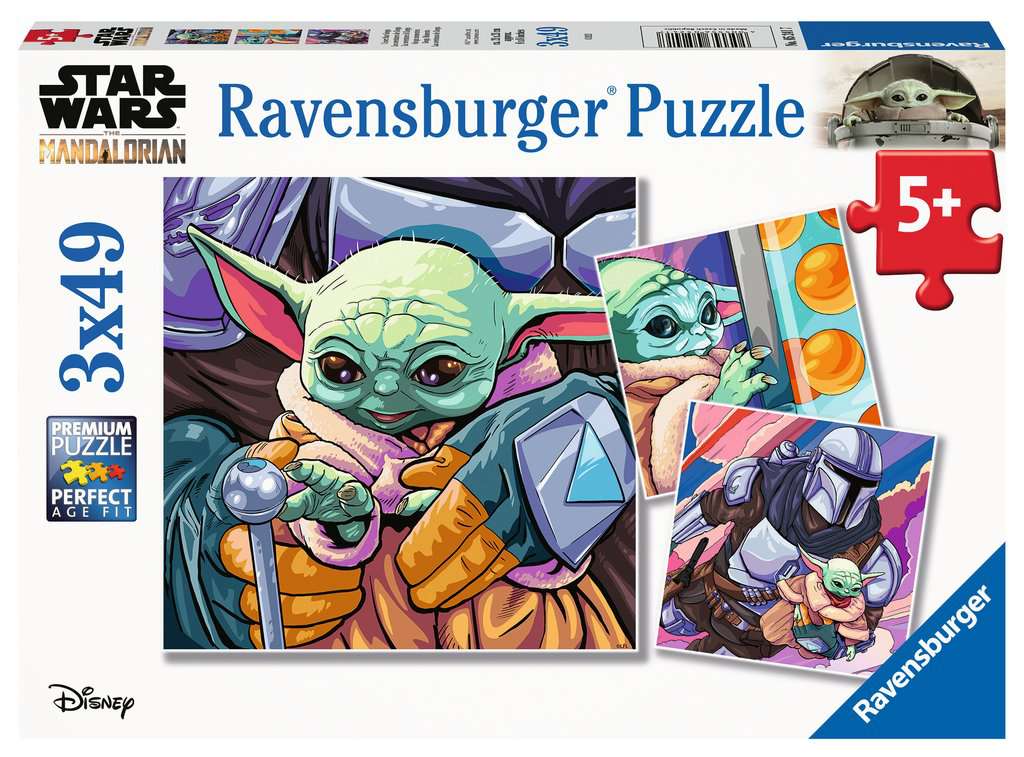 Ravensburger The Mandalorian 3x 49 piece Jigsaw