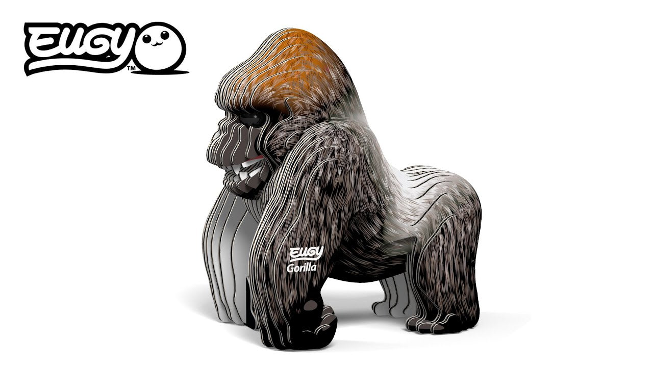 EUGY Gorilla 3D Puzzle