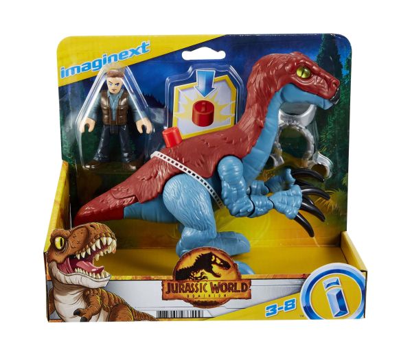 Imaginext Jurassic World 3 Slasher Dino Blue