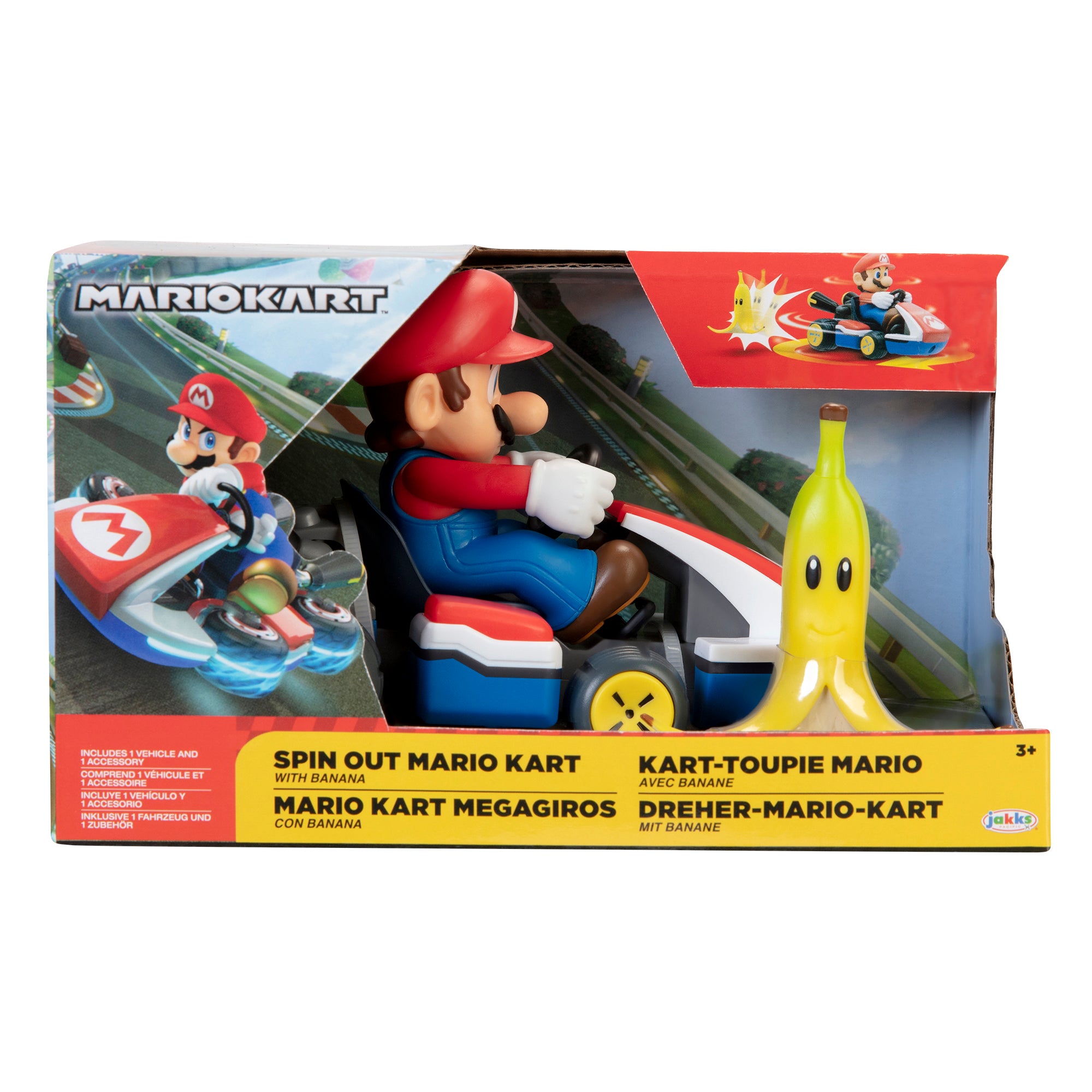 Super Mario Movie Spin Out Kart