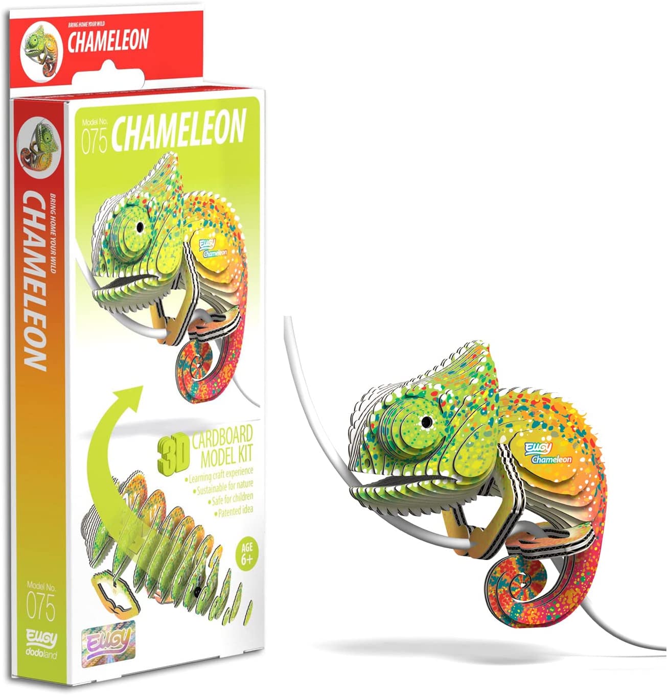 EUGY Chameleon 3D Puzzle