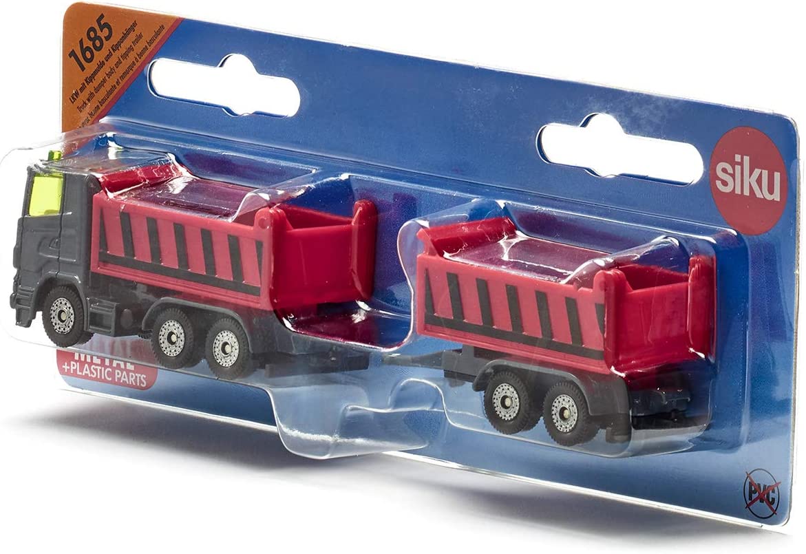Siku 1:87 Dump Truck & Trailer