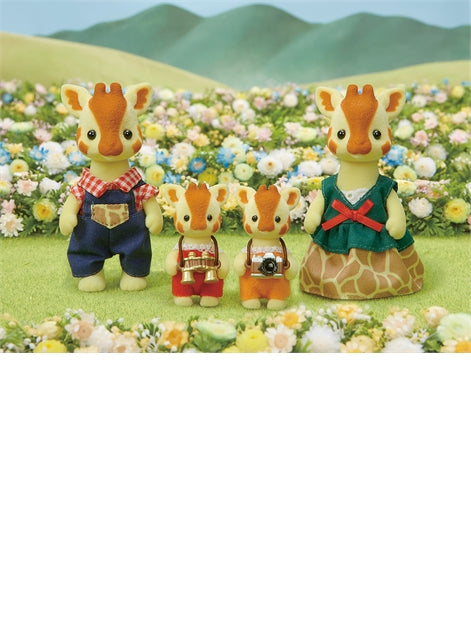Sylvanian Families Highbranch Giraffe Family