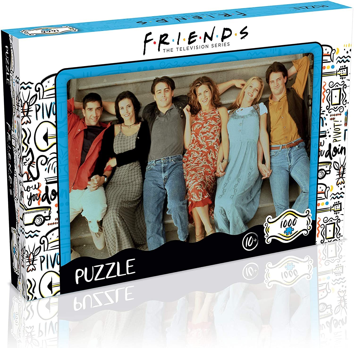 Friends Stairs 1000 piece Jigsaw Puzzle