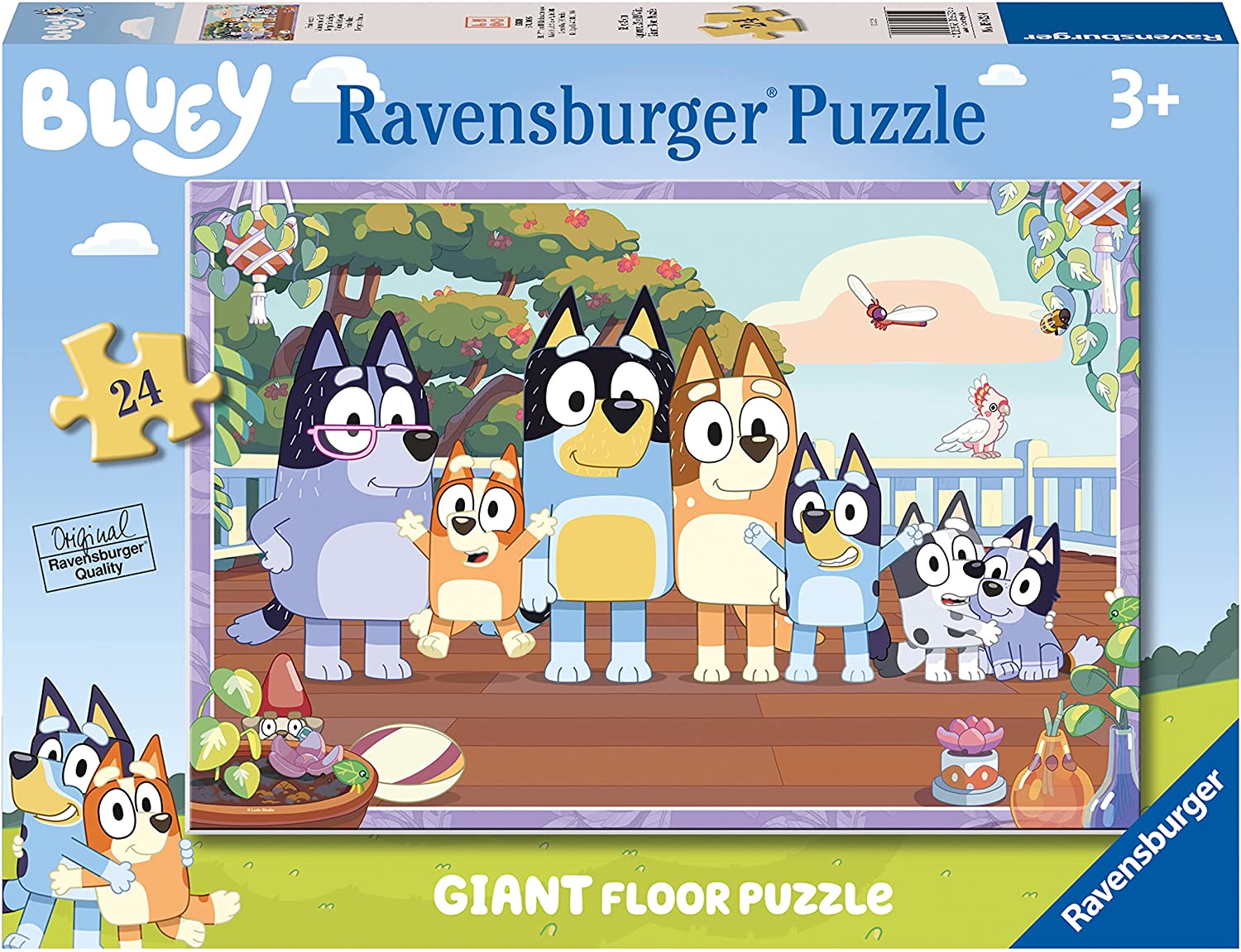 Ravensburger Bluey 24 pce Giant Floor puzzle
