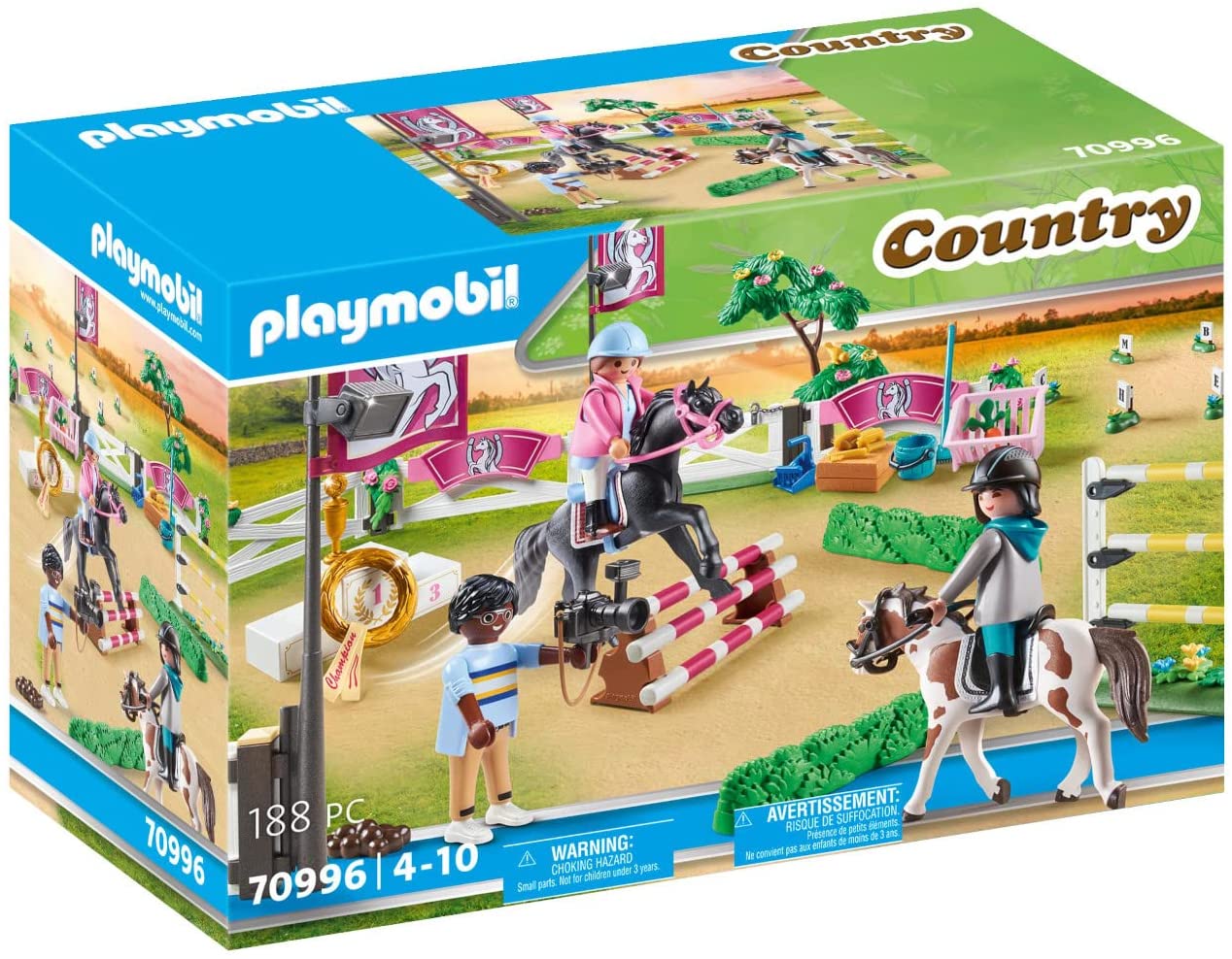 Playmobil - Van & chevaux