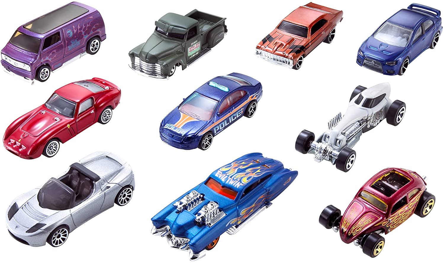 Hot Wheels 10 Car Gift Pack
