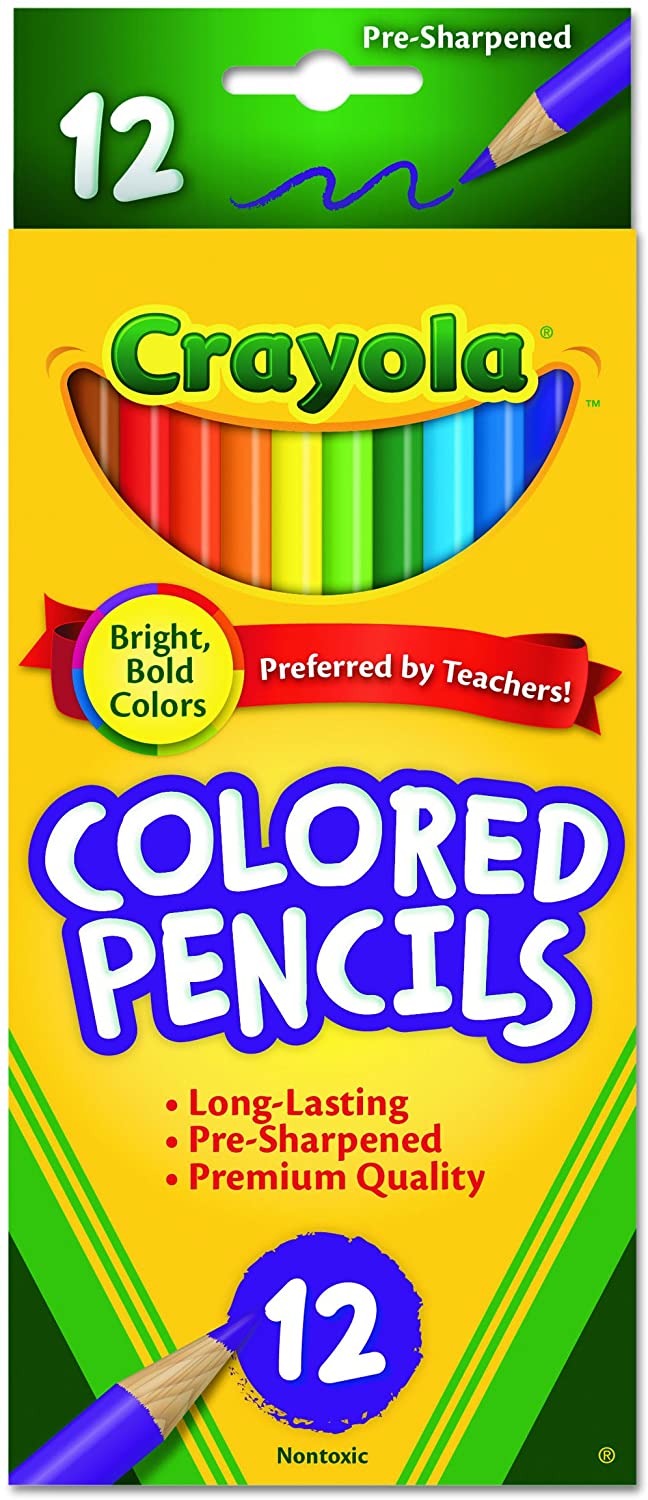 Crayola 12 Coloured Pencils
