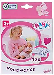 Baby Born Food 12 Sachets