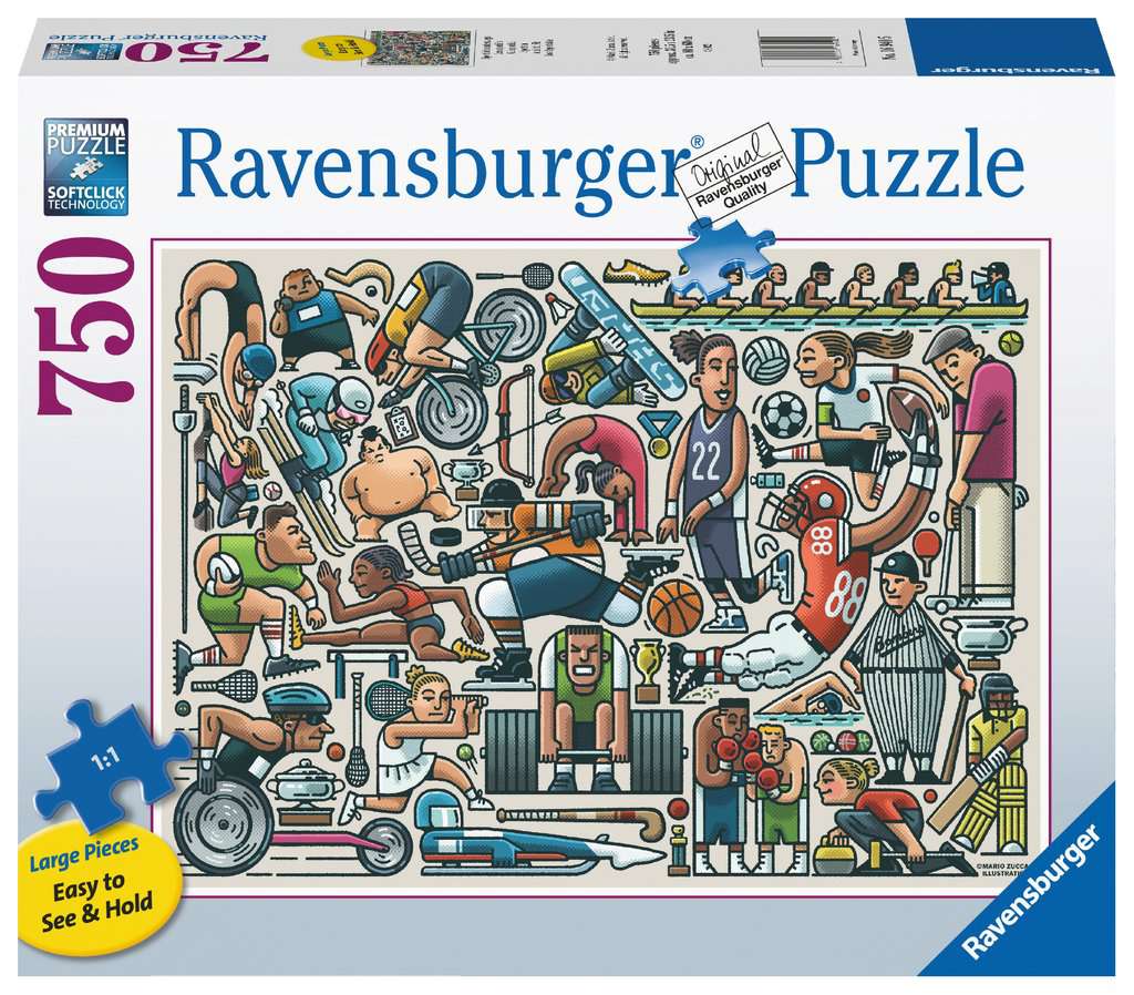 Ravensburger Athletic Fit 750 piece Jigsaw Puzzle