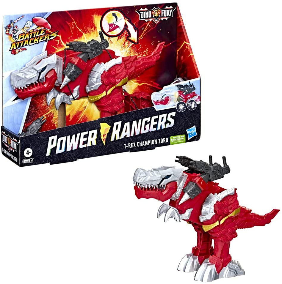 Power Rangers Dino Fury T-Rex Champion Zord