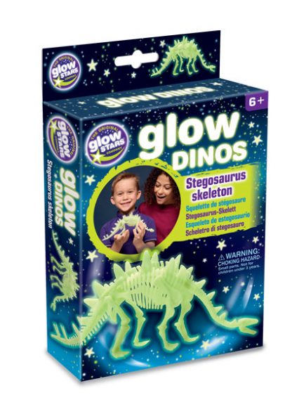 Glow Dinos Stegosaurus Skeleton