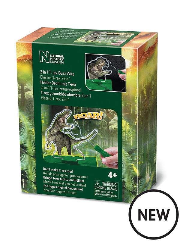 2 in 1 T-Rex Buzz Wire