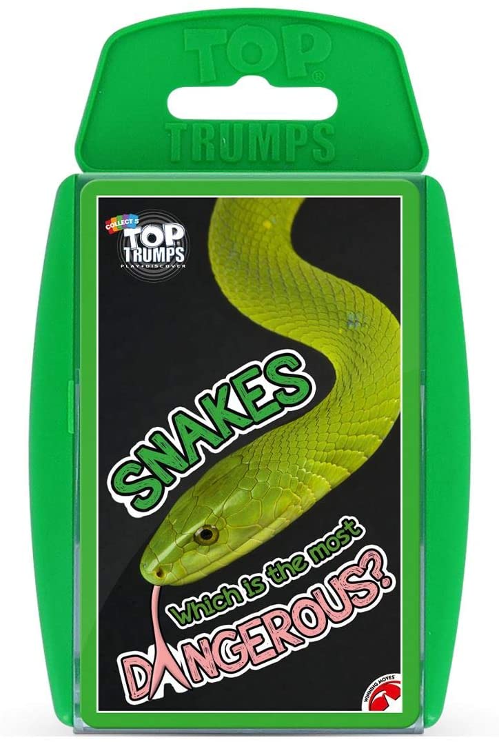 Top Trumps Snakes most Dangerous