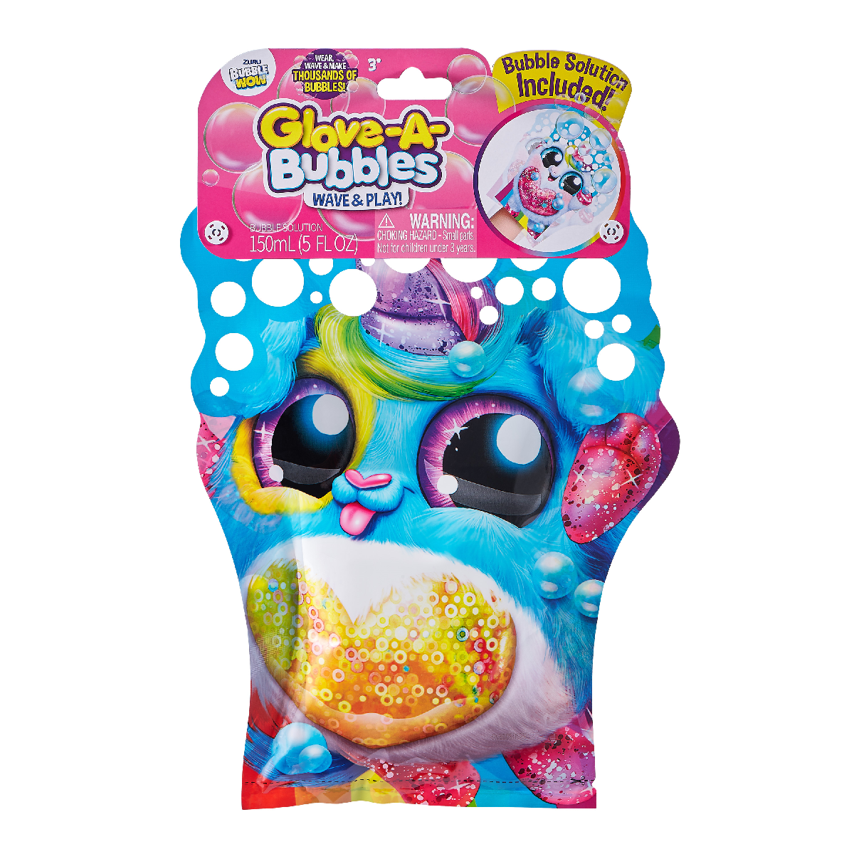 Glove A Bubble Rainbocorn