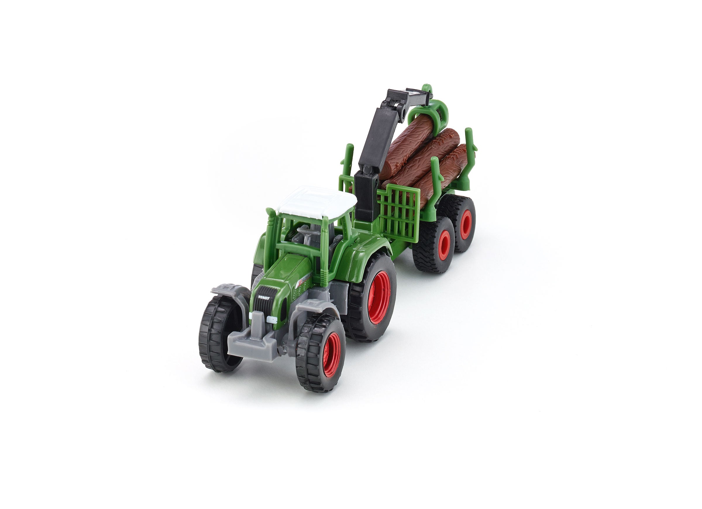 Siku 1:87 Fendt With Forestry Trailer