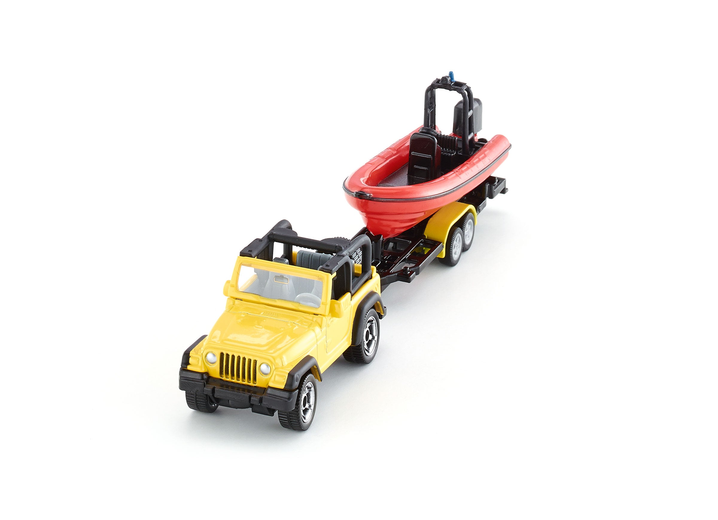 Siku 1:87 Jeep With boat