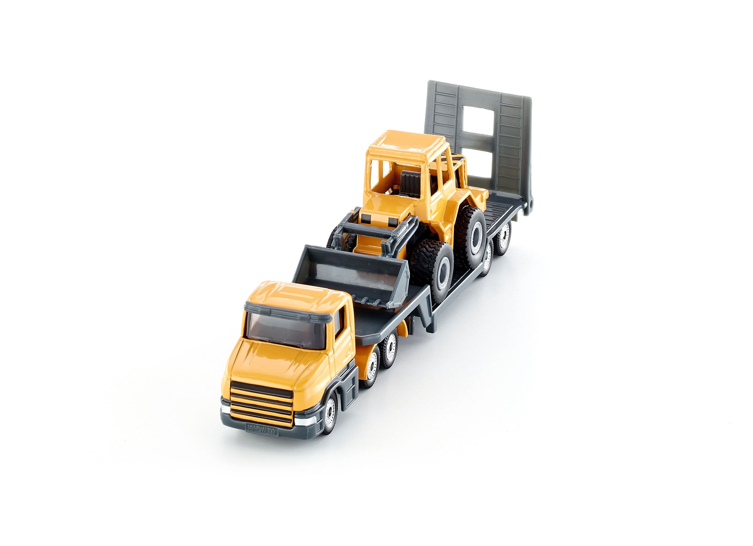 Siku 1:87 Low Loader With Front Loader