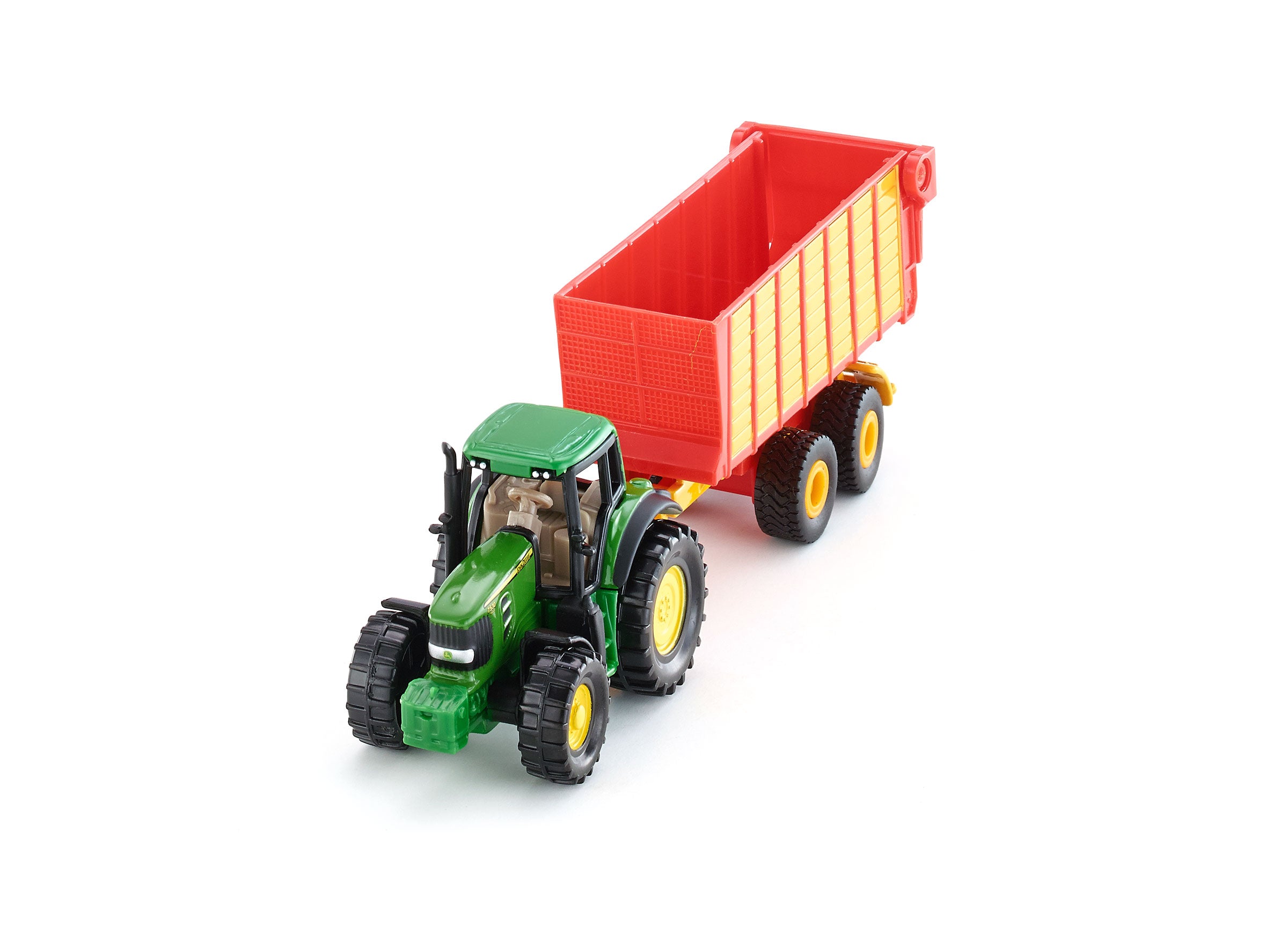Siku 1:87 John Deere With Silage Trailer