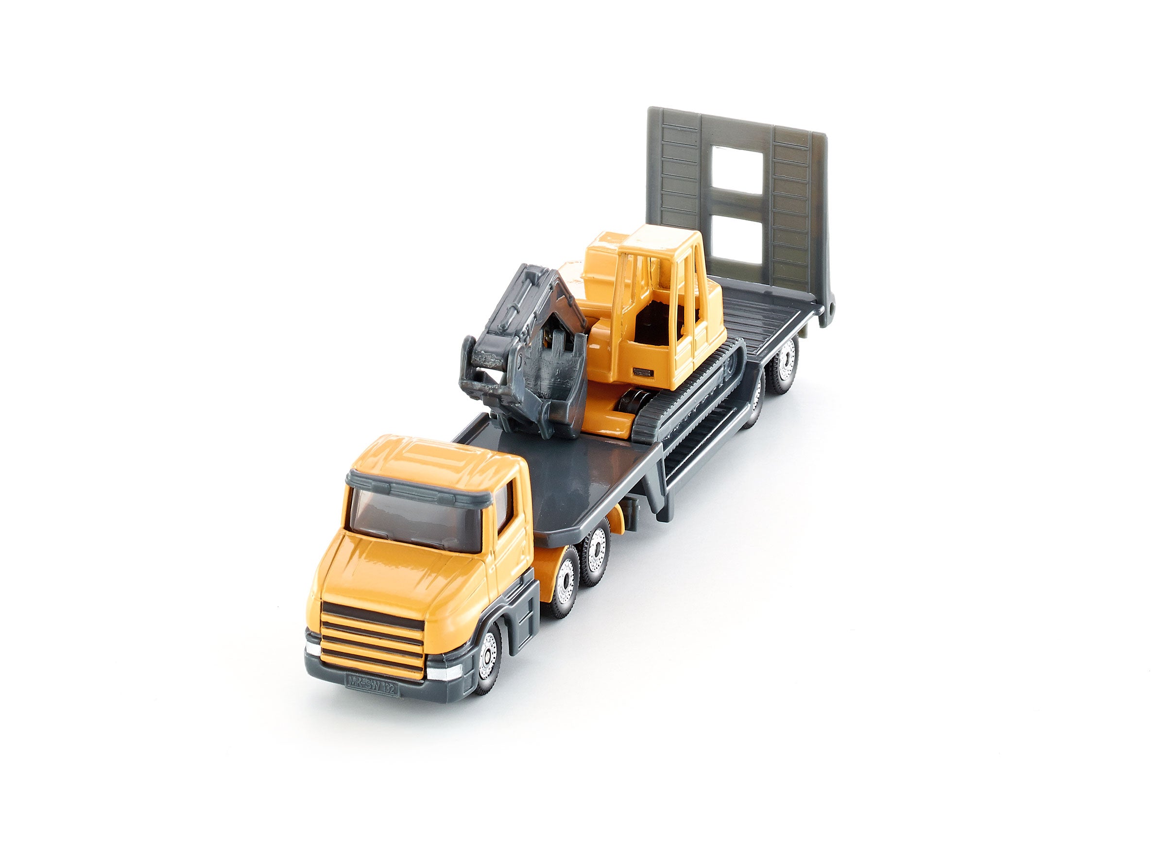 Siku 1:87 Low Loader With Excavator