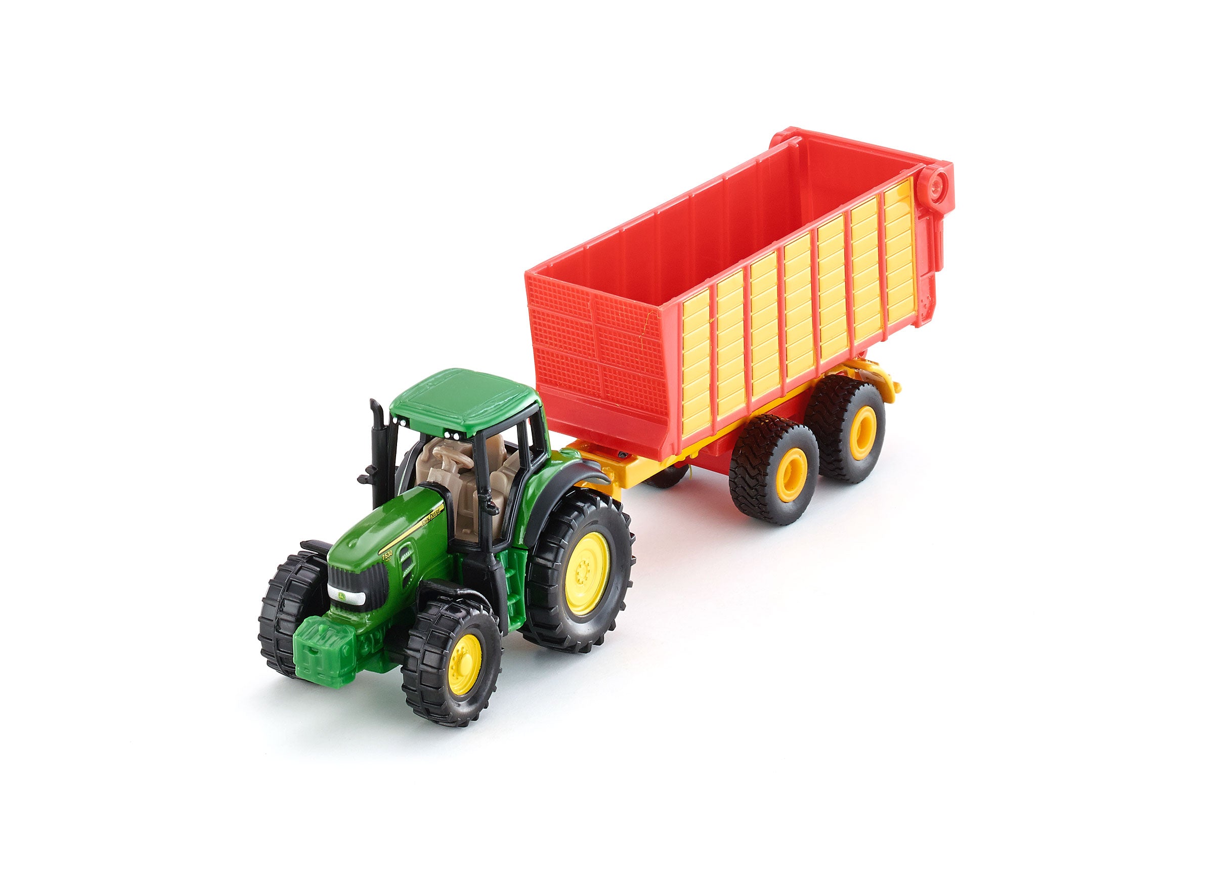 Siku 1:87 John Deere With Silage Trailer