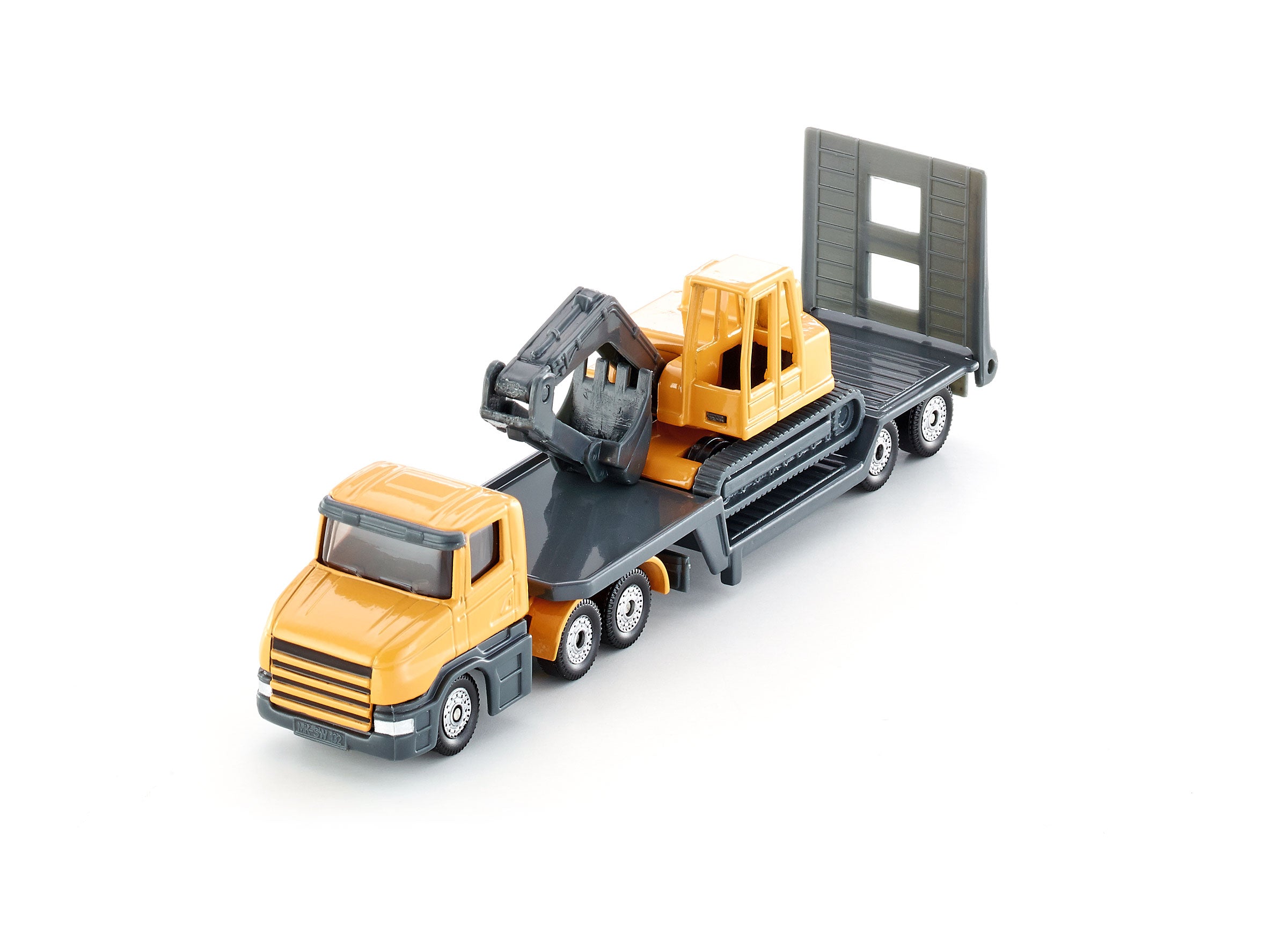 Siku 1:87 Low Loader With Excavator