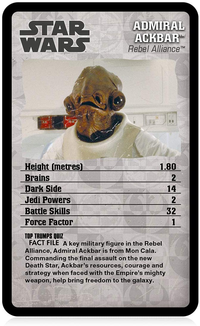 Top Trumps Star Wars Episode 4 to 6
