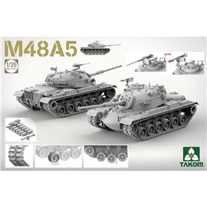 US M48A5 Patton Main Battle Tank 1:35 Scale Kit