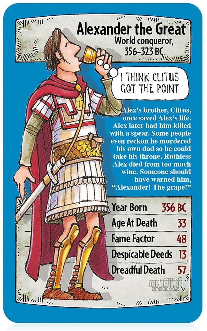 Top Trumps Horrible Histories