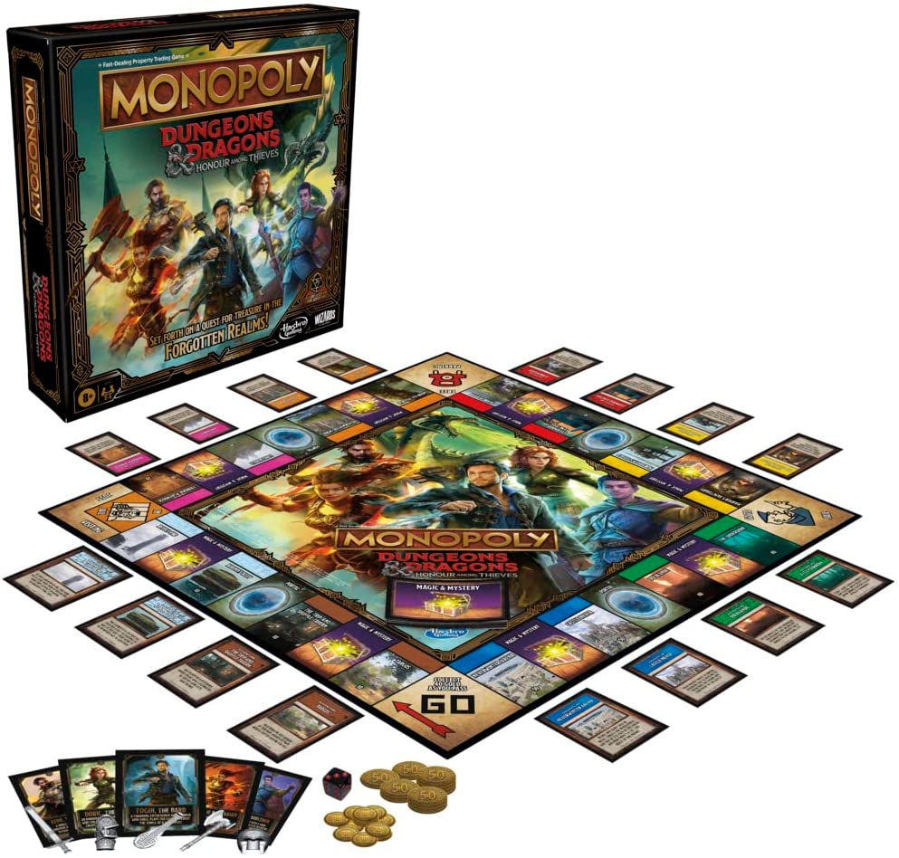 Monopoly Dungeons & Dragons - Honour among Thieves