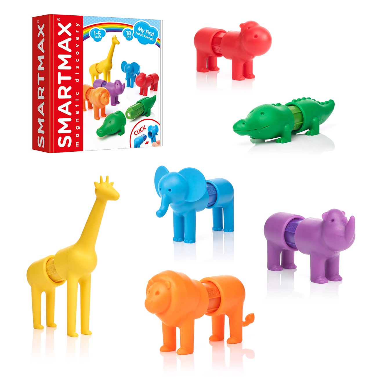 SmartMax Magnetic My First Safari Animals