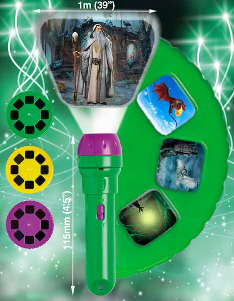 Wizard and Dragon Torch & Projector