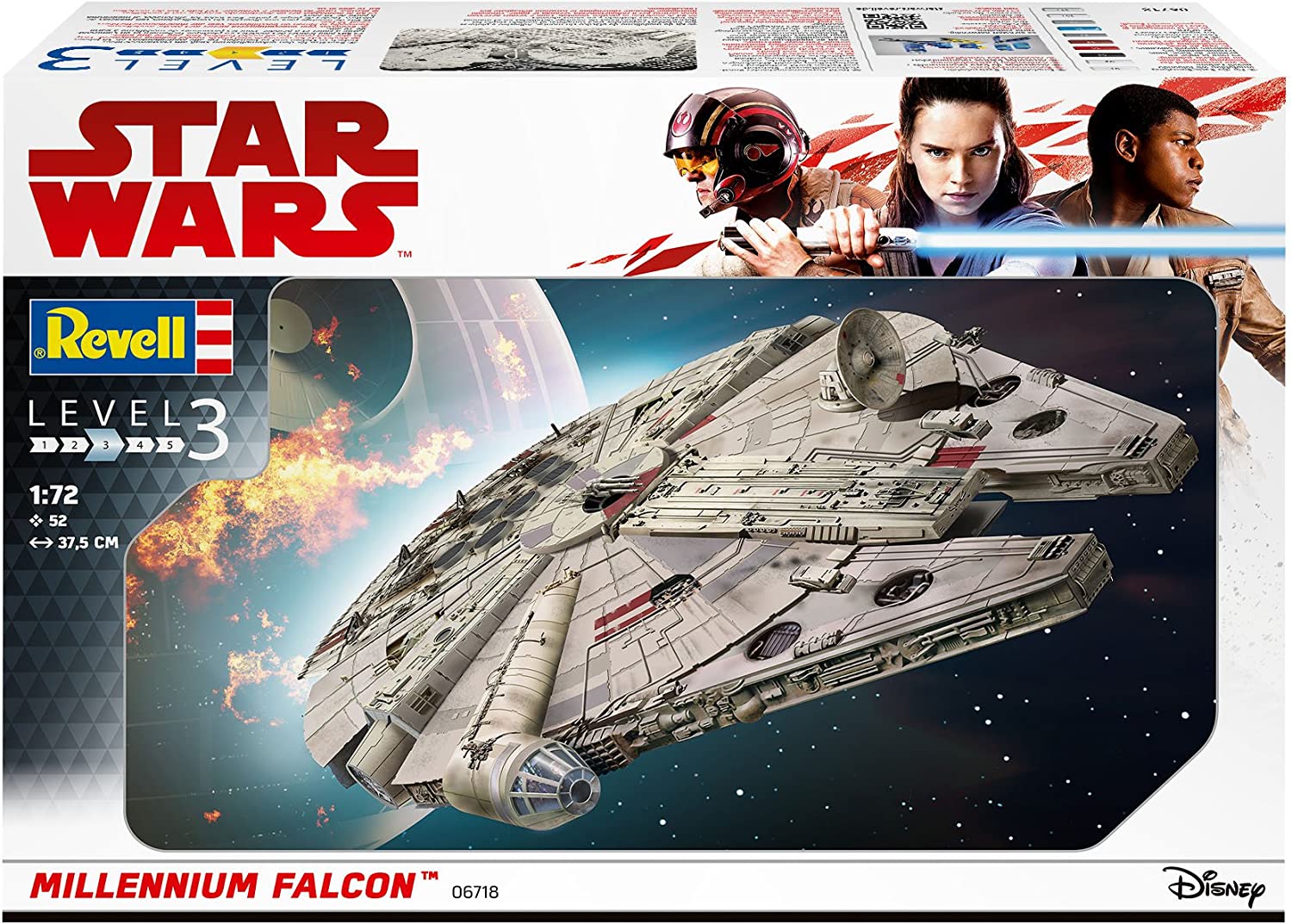 Srar Wars Millenium Falcon 1:72 Scale Kit