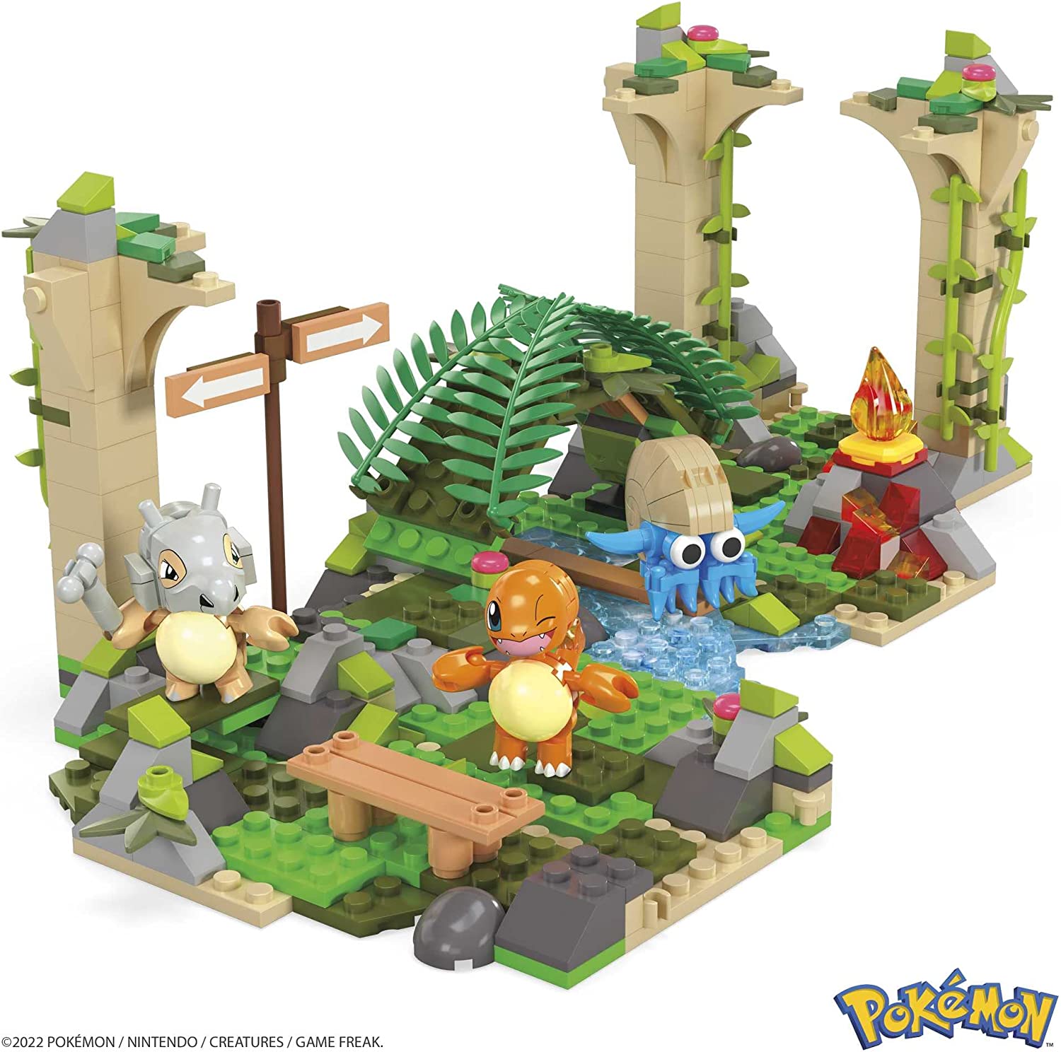 Pokemon Jungle Ruins Construction Set