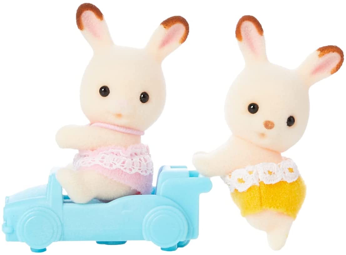 Sylvanian Families Chocolate Rabbit Twins