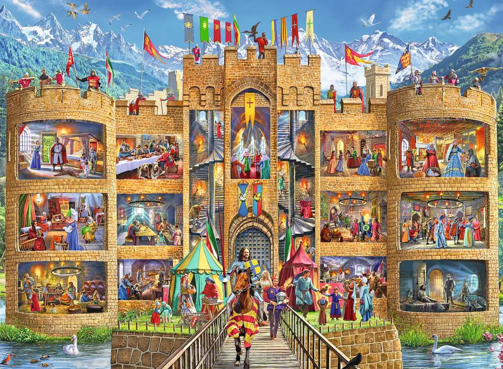 Ravensburger Cutaway Castle XXL 150 piece Jigsaw