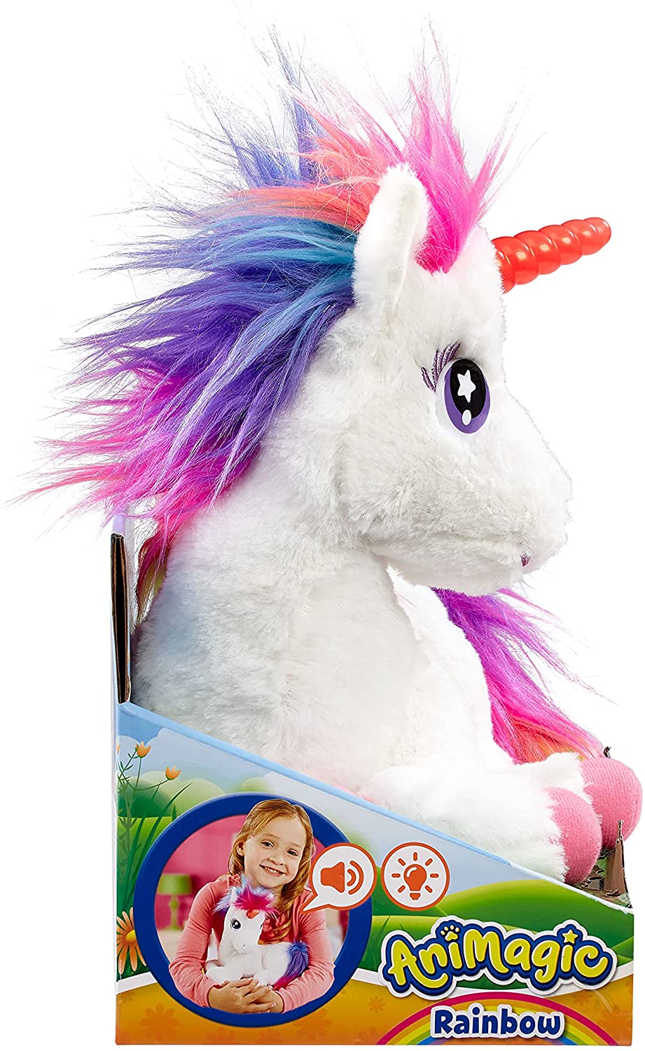 Rainbow My Glowing Unicorn Animagic