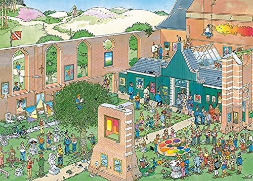 Jan Van Haasteren The Art Market Jigsaw Puzzle