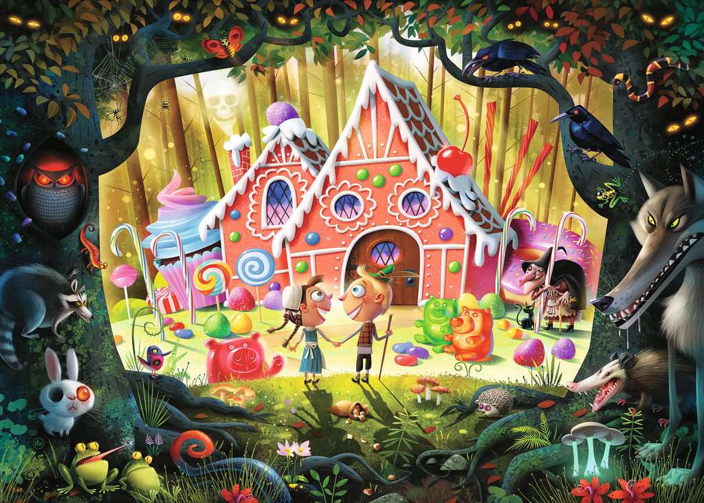 Hansel & Gretal 1000 Piece Jigsaw Puzzle