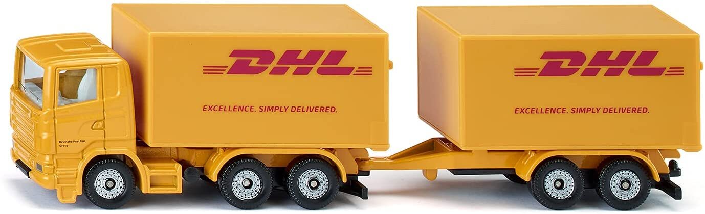 Siku 1:87 DHL Truck With Trailer