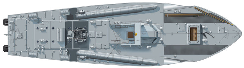 Italeri Vosper MTB77 1:25 Scale Kit