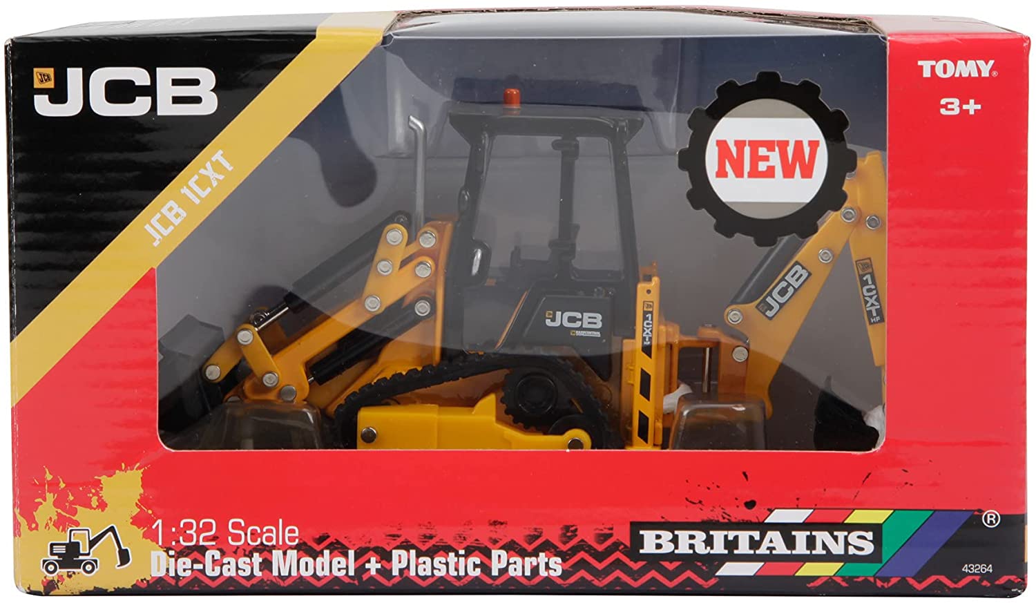 Britains JCB 1Cxt 1:32 Scale Digger