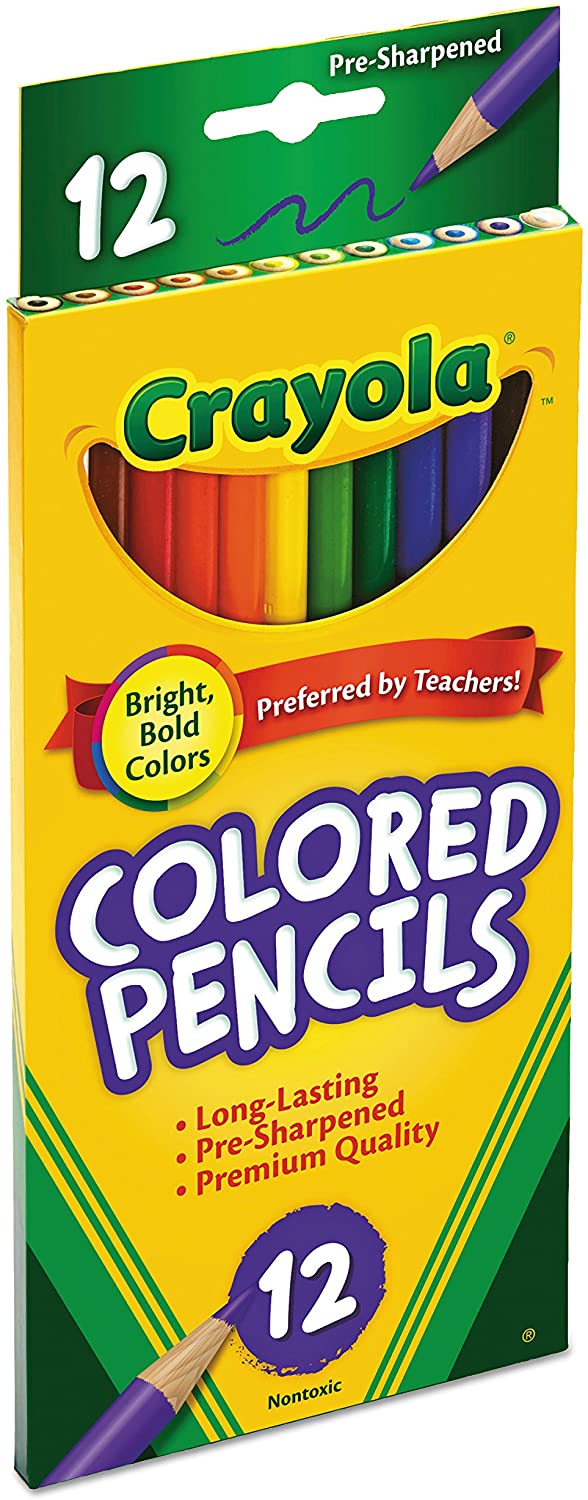 Crayola 12 Coloured Pencils