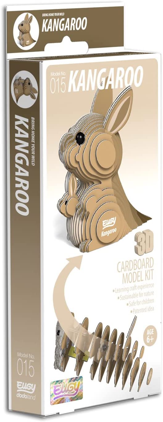 EUGY Kangaroo 3D Puzzle