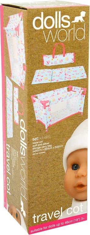 Dolls World Delux Travel Cot