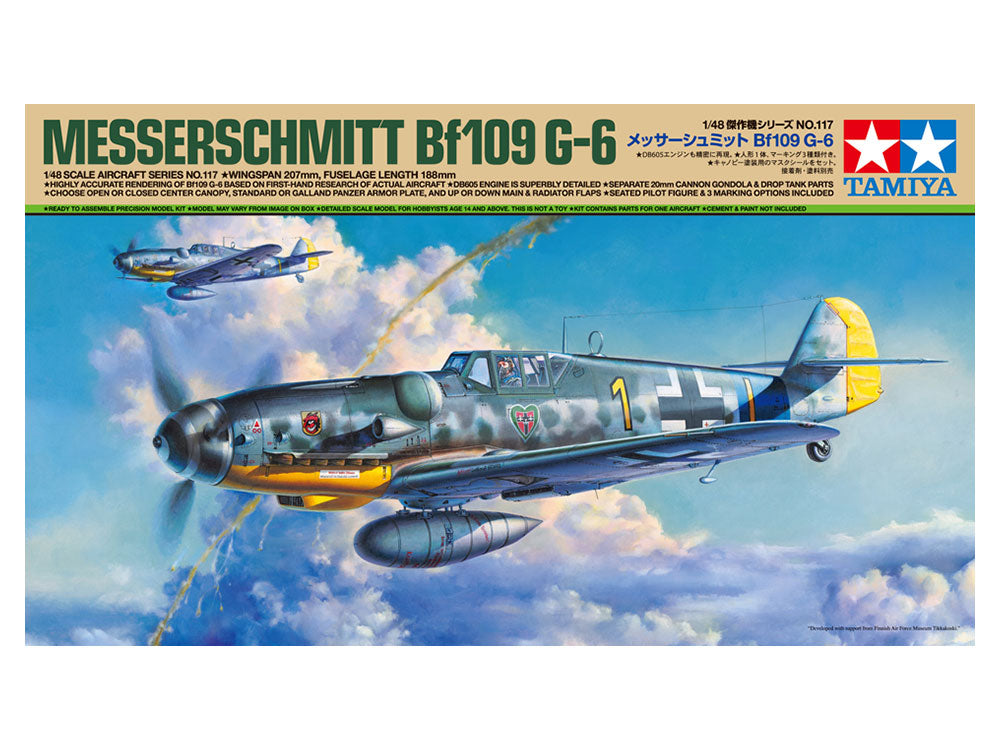 Tamiya 1/48 Messerschmitt Bf 109G-6