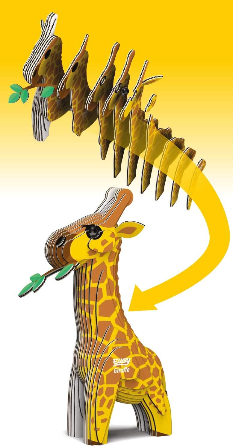 EUGY Giraffe 3D Puzzle