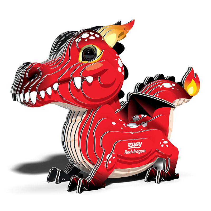 EUGY Red Dragon 3D Puzzle